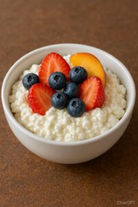 Cottage Cheese With Fruits 200x300