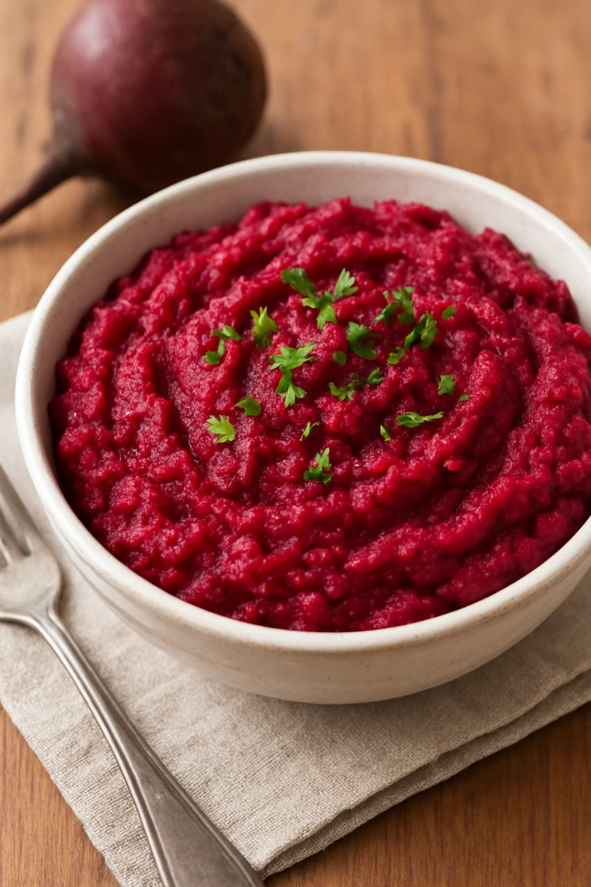 beetroot mash