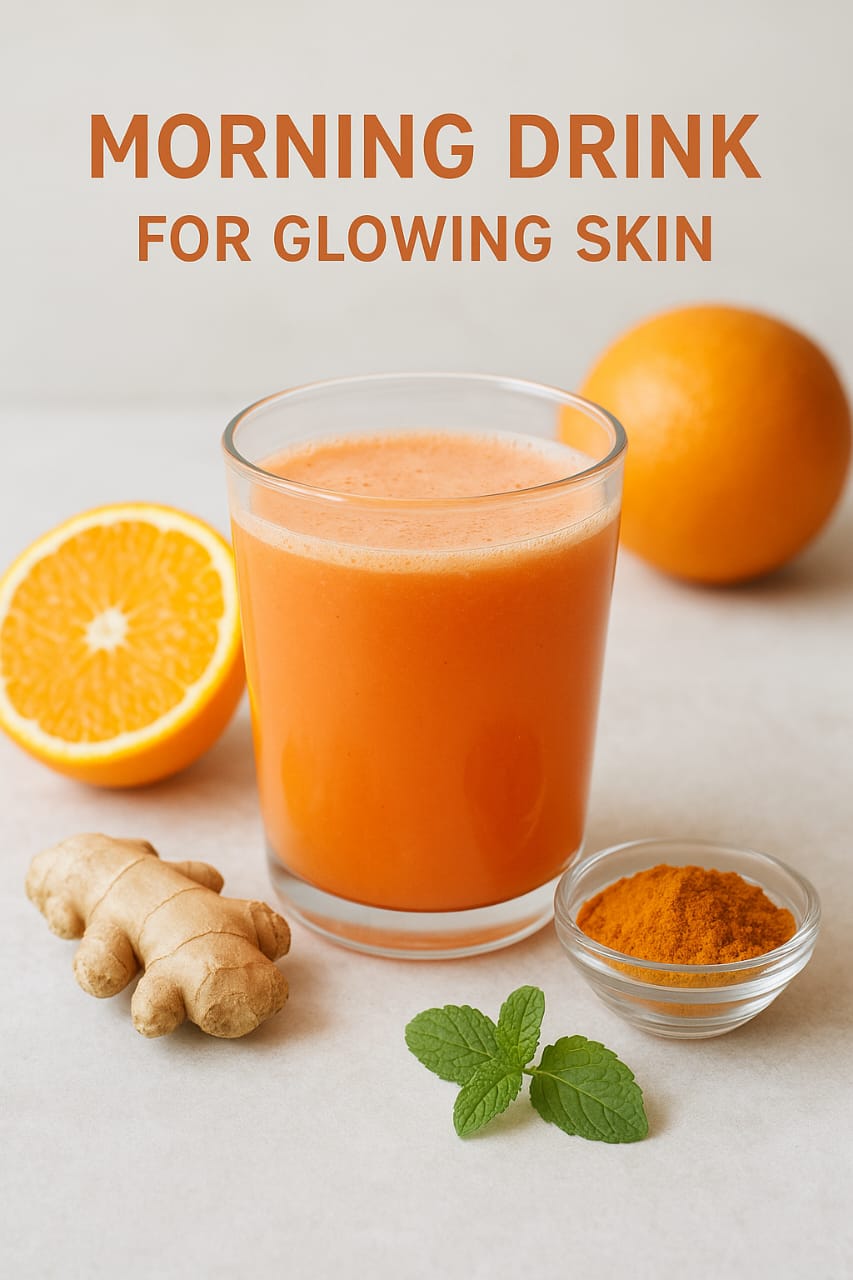 Best morning drinks for glowing skin